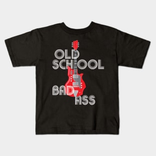 These Go To Eleven, Old School - Vintage Guitar graphic Kids T-Shirt